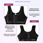 Faja con Sujetador Integrado de Doble Compresión