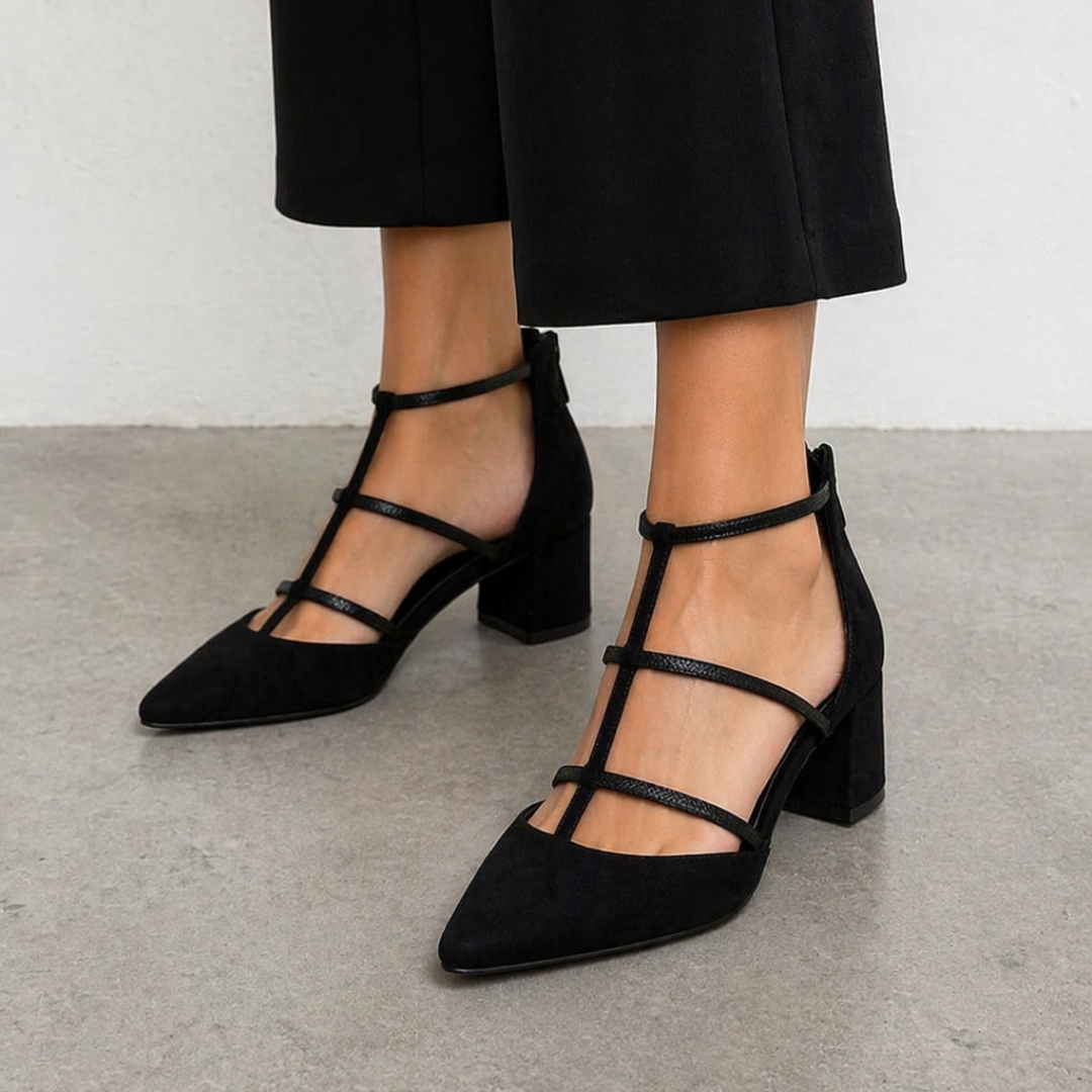 Tacones de Punta Fina Giovana