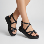 Sandalias con Tiras Cruzadas Atenas®