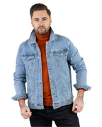 Chaqueta Vaquera de Estilo Clásico para Hombre®
