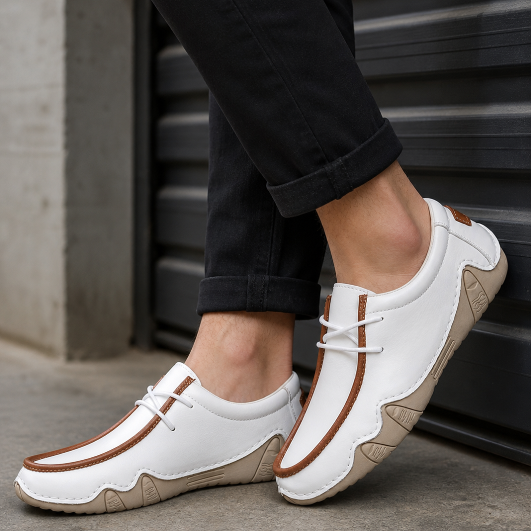 Mocasines flexibles de cuero®