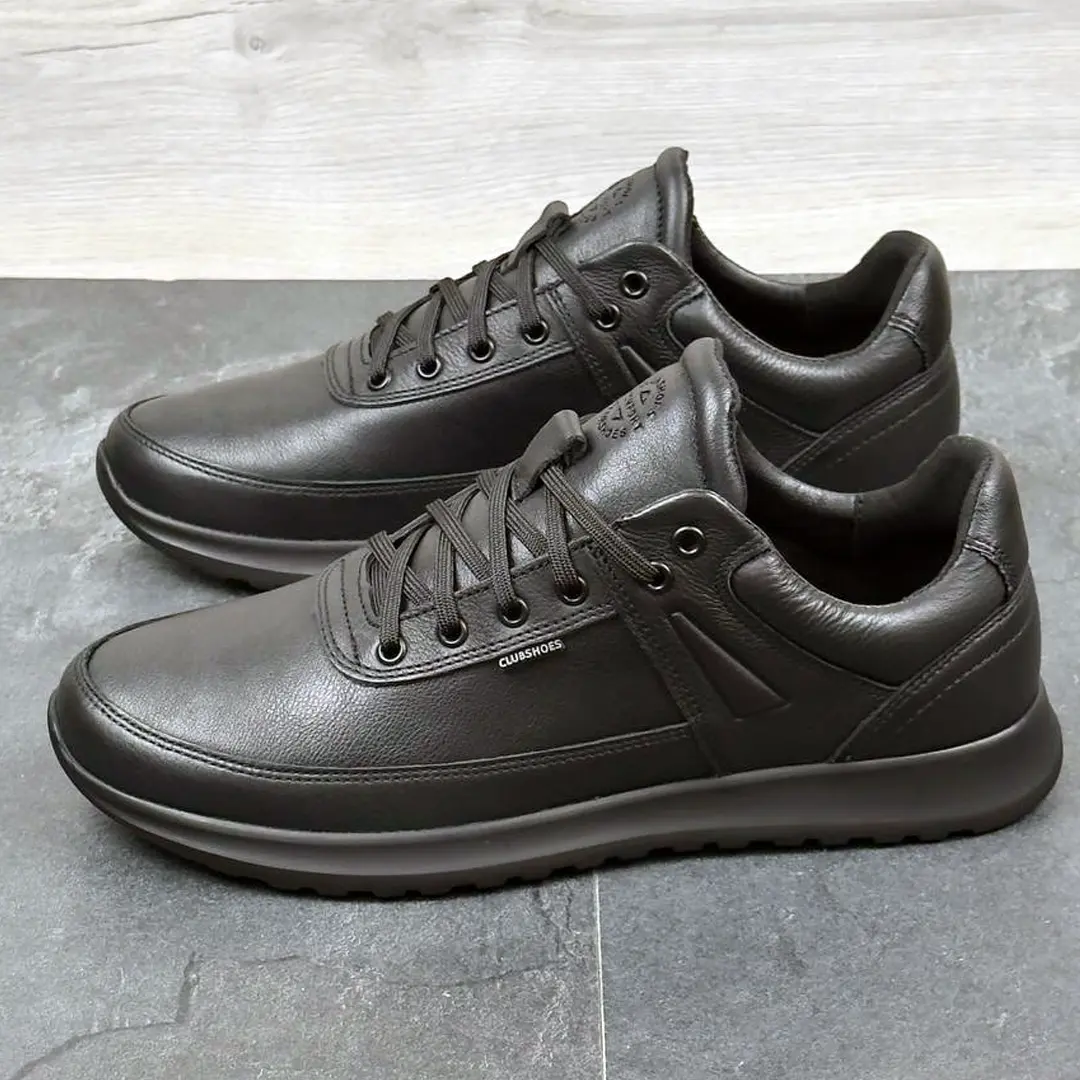 Zapatillas Urbanas de Cuero Natural para Hombre