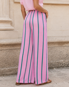 Pantalón Ancho a Rayas