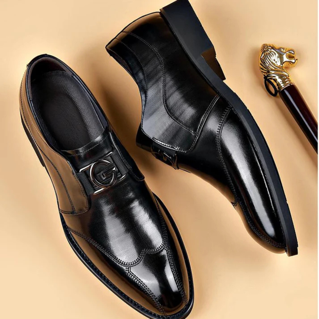 Zapatos de vestir de cuero