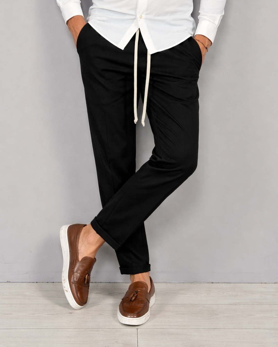 Pantalón Casual de Corte Estilizado para hombre®