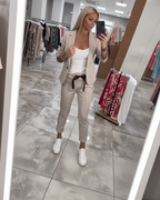 Conjunto de blazer y pantalón elegante para mujer®