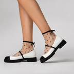 Zapatos con Hebilla y Suela Dentada®