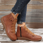 Botines con suela cómoda para mujer®