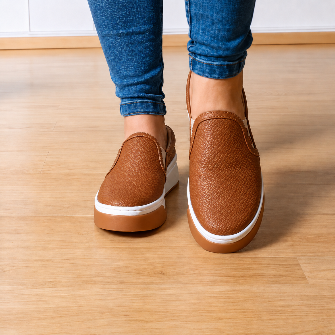 Zapatillas Slip-On con Plataforma