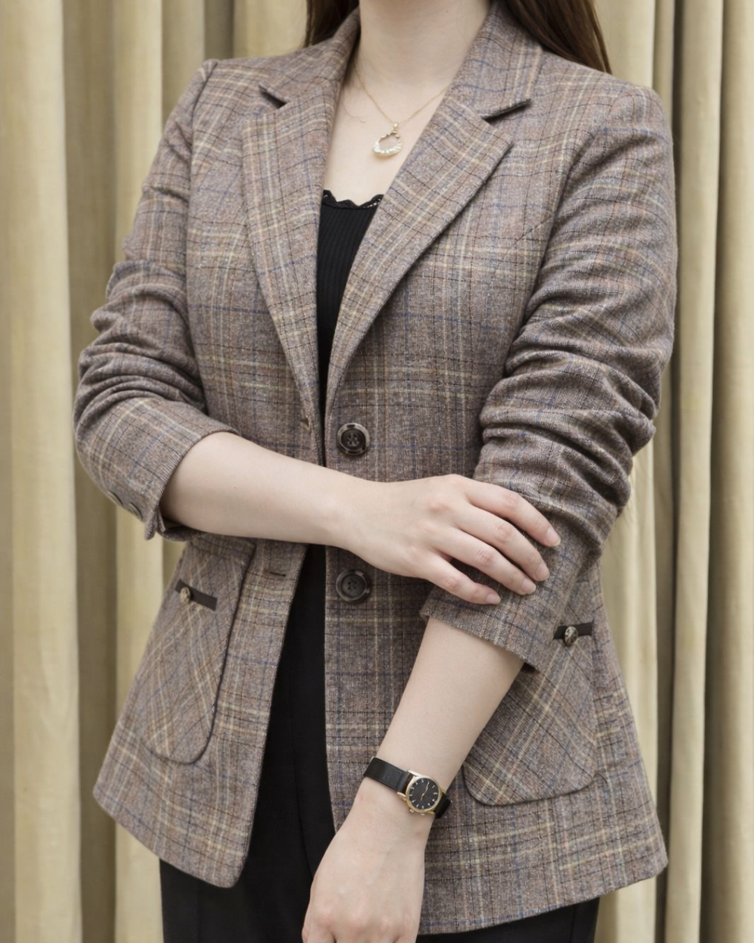Chaqueta de Lana Estructurada para mujer®
