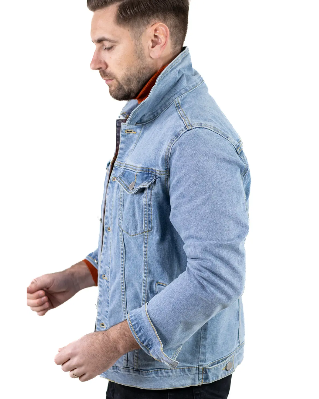 Chaqueta Vaquera de Estilo Clásico para Hombre®