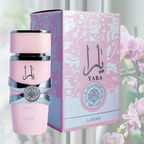 Perfume de Aroma Dulce e Intenso Yara Lattafa Rosa Eau para Mujer 100ml