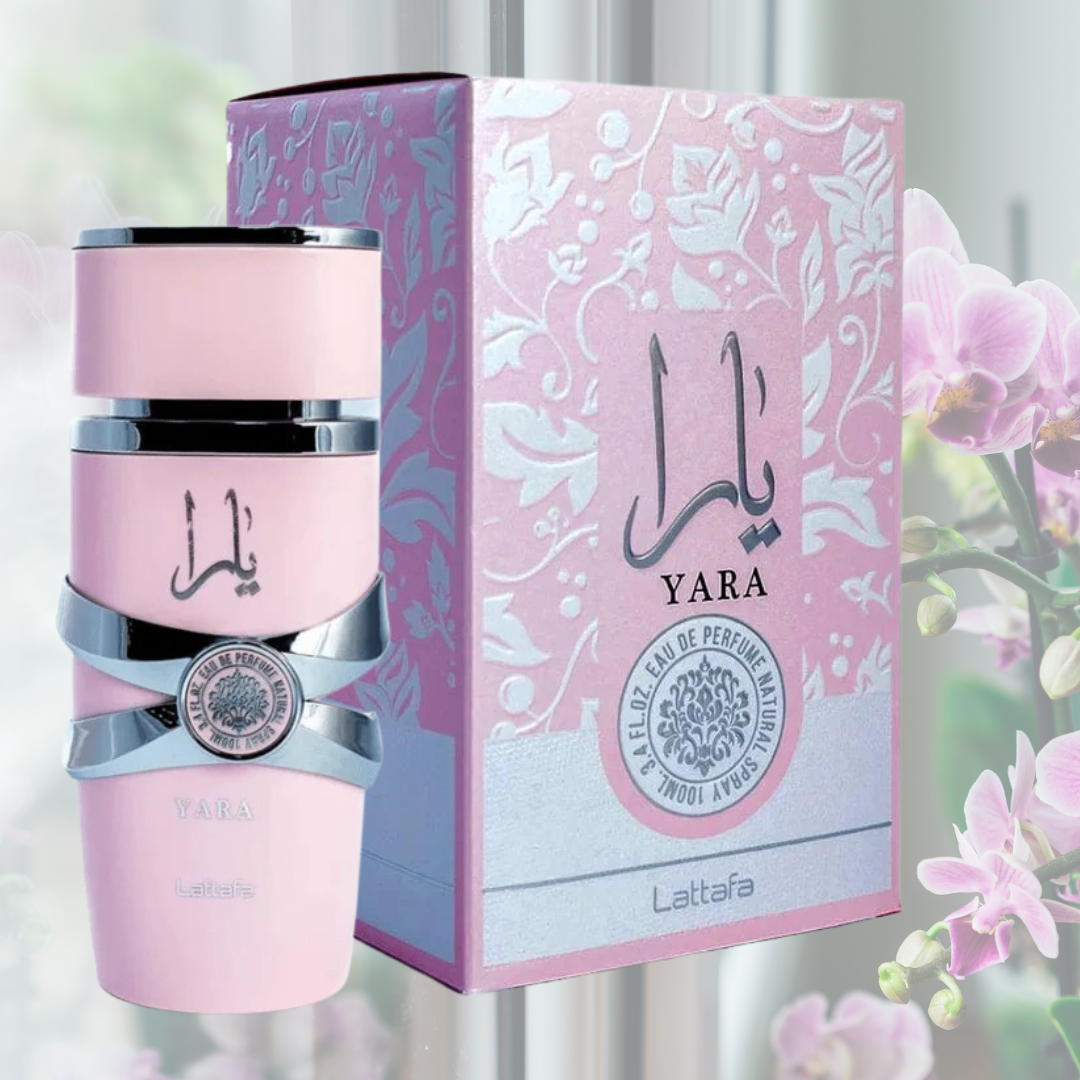 Perfume de Aroma Dulce e Intenso Yara Lattafa Rosa Eau para Mujer 100ml