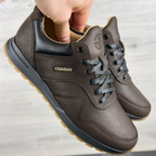 Zapatillas Casuales de Cuero Genuino para Hombre