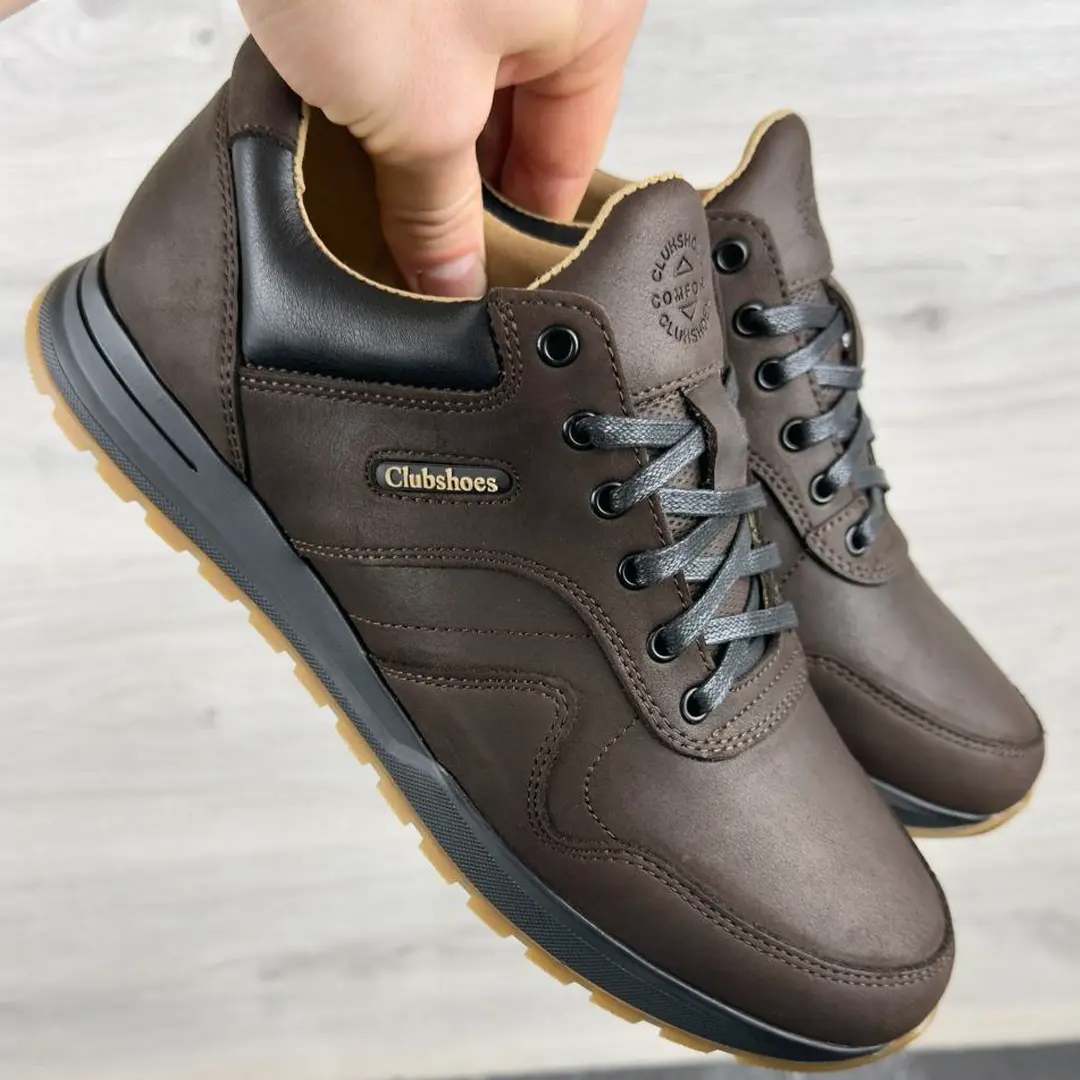 Zapatillas Casuales de Cuero Genuino para Hombre