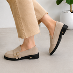 Mocasín casual con doble hebilla®