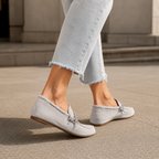 Mocasines de Antelina con Cordón®