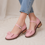 Zapatos Mary Jane con Detalle de Lazo®