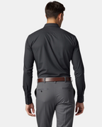 Camisa de manga larga con tejido elástico para Hombres