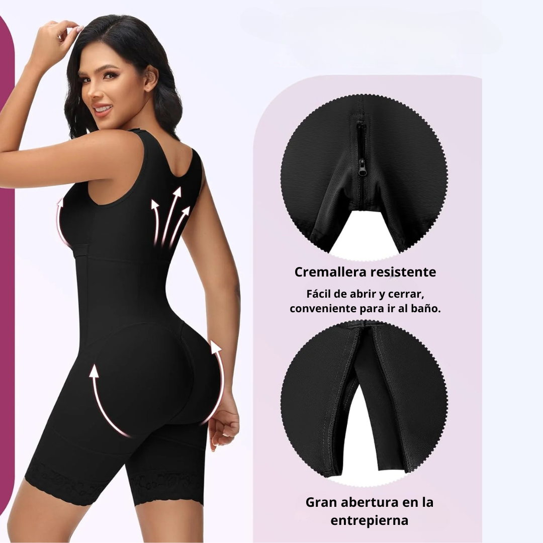 Faja con Sujetador Integrado de Doble Compresión