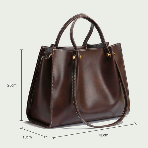 Bolsa de cuero de primera calidad con varios compartimentos®