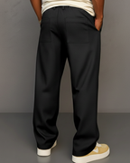 Pantalones elegantes para hombre con estilo sastrería con cordón®