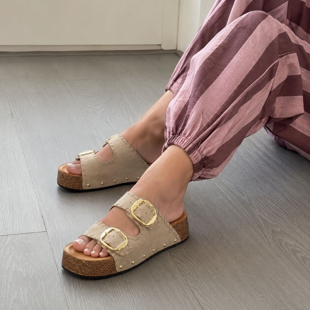 Sandalias de doble hebilla®