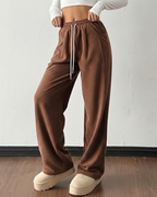Pantalones Estilo Vintage de Pana para Mujer
