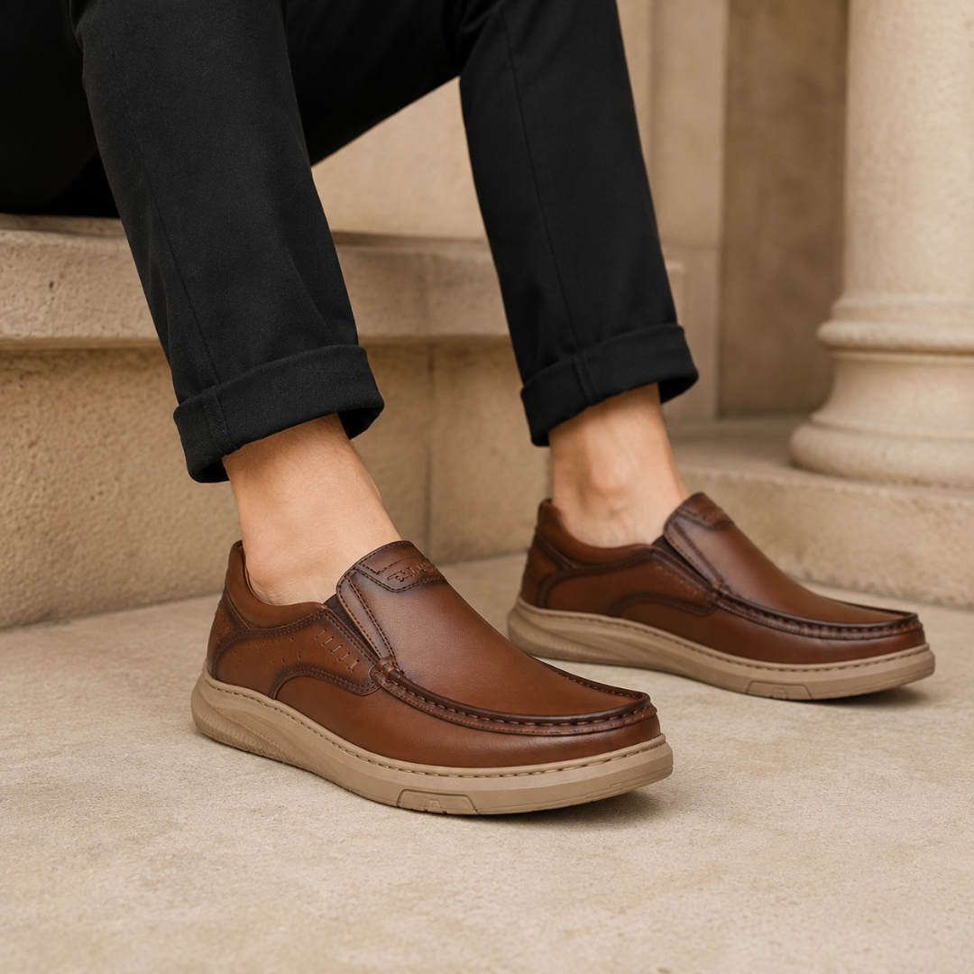 Zapato formal de cuero con suela dura®