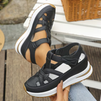 Sandalias deportivas con cuña baja