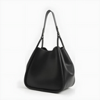Elegante bolso bandolera de cuero sintético con diseño espacioso y asa ajustable®