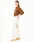 Pantalón de Pana Orgánica de Corte Recto para Mujer