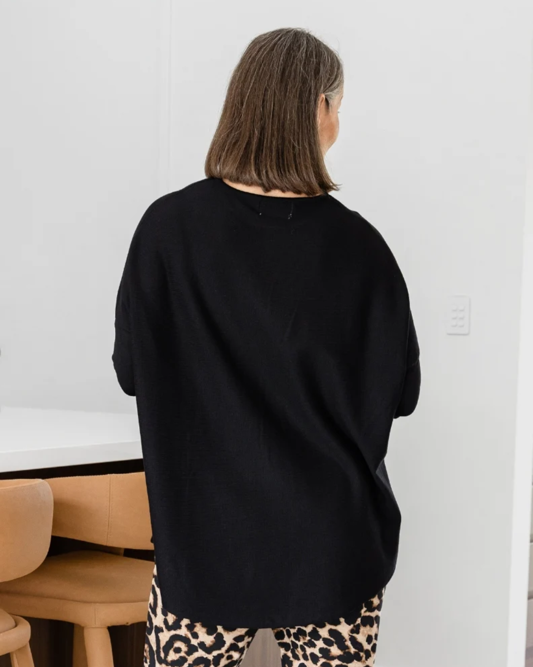Jersey de Punto de Corte Fluido para Mujer®