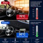 Parasol Plegable para Coche con Funda Compacta®