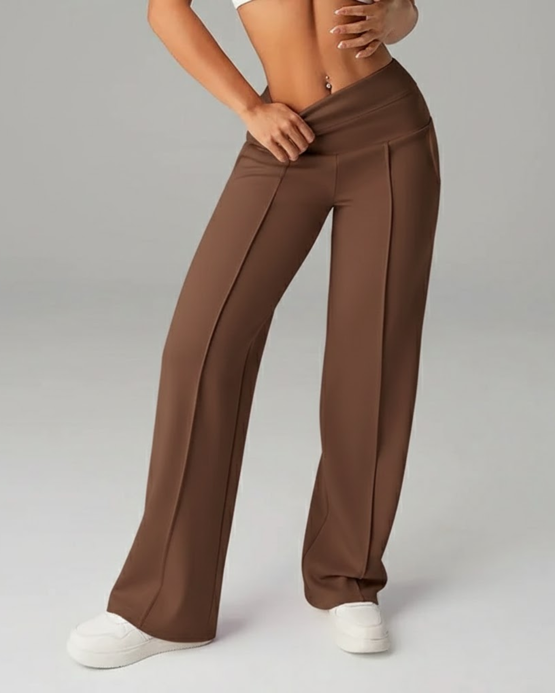 Pantalón Elegante de Corte Holgado