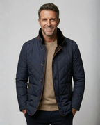 Abrigo Masculino de Estilo Sofisticado con Cuello Clásico®
