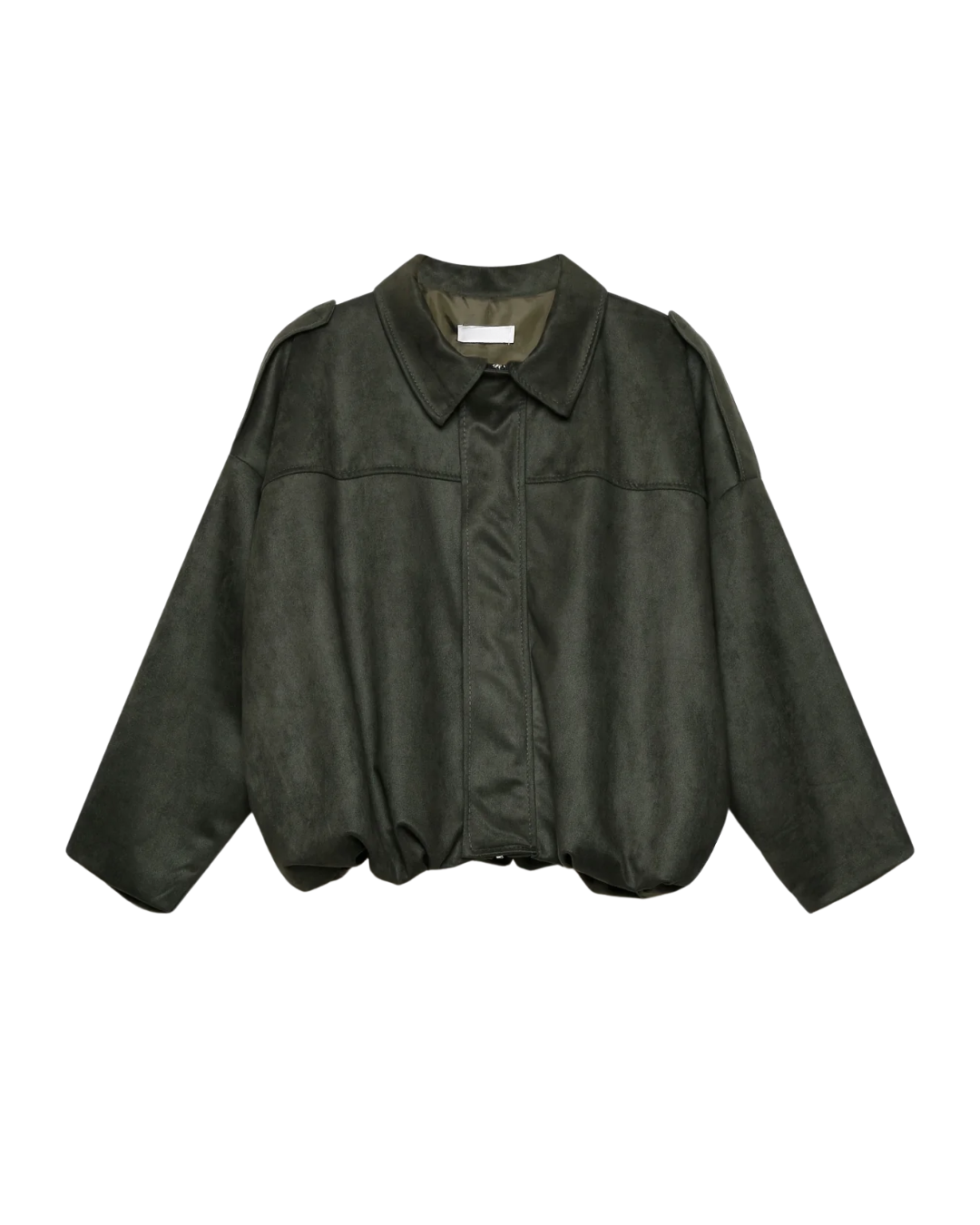 Chaqueta Bomber con Efecto Ante
