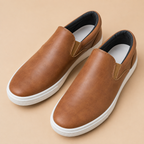 Zapatos Slip-On Casual con Suela Blanca