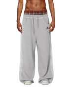 Pantalón Casual de Pierna Ancha con Cintura Doble Unisex®