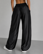 Pantalón Palazzo Satinado con Cintura Elástica®