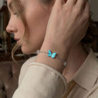 Pulsera con Dije de Mariposa Luminiscente (OFERTA 2X1)