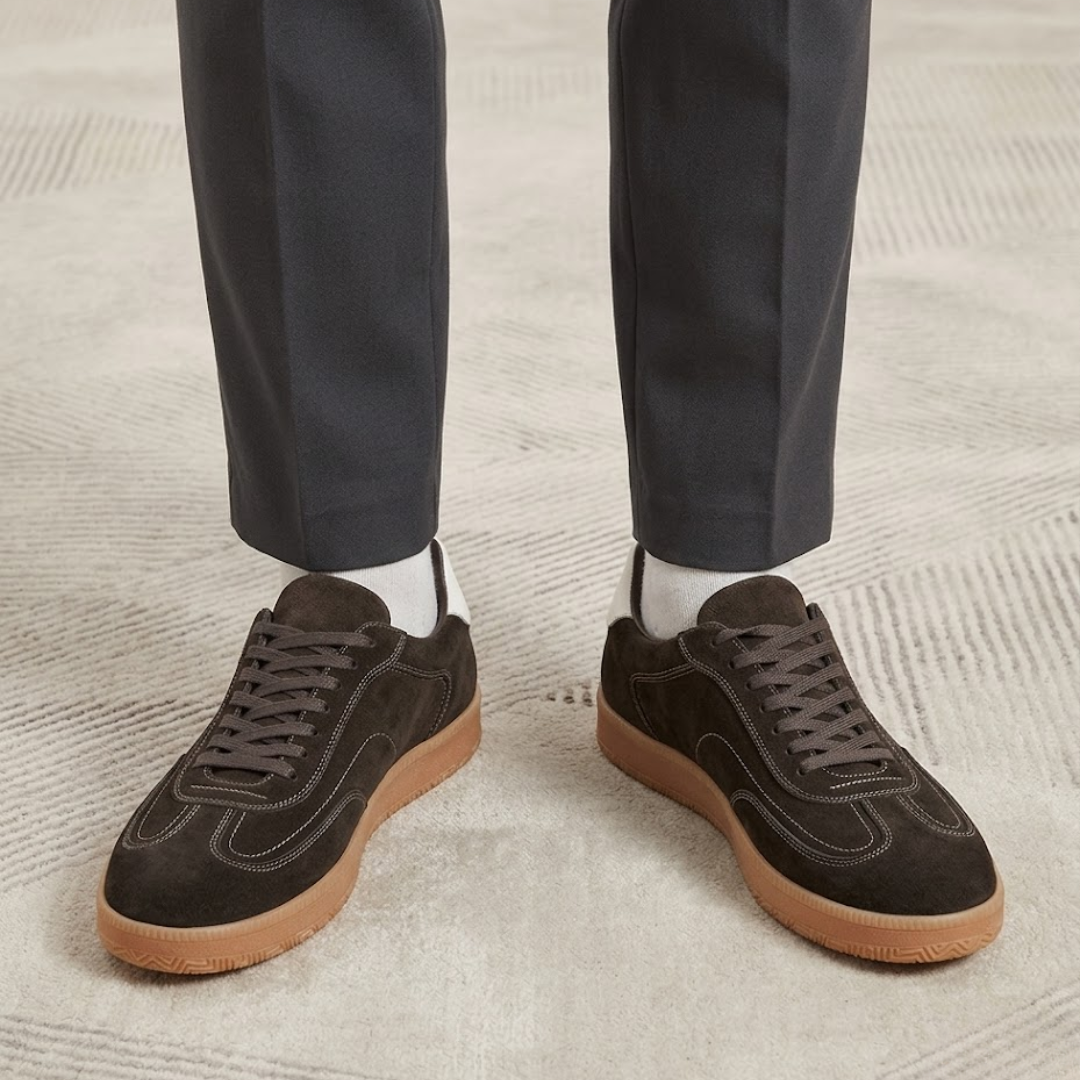 Zapato Berlin de Gamuza Premium Minimalista