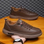 Zapatillas de cuero con suela flexible