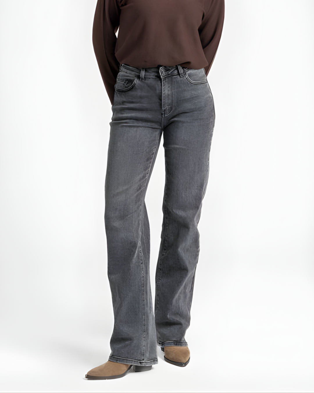 Jeans Curvy de Tiro Alto para Mujer®