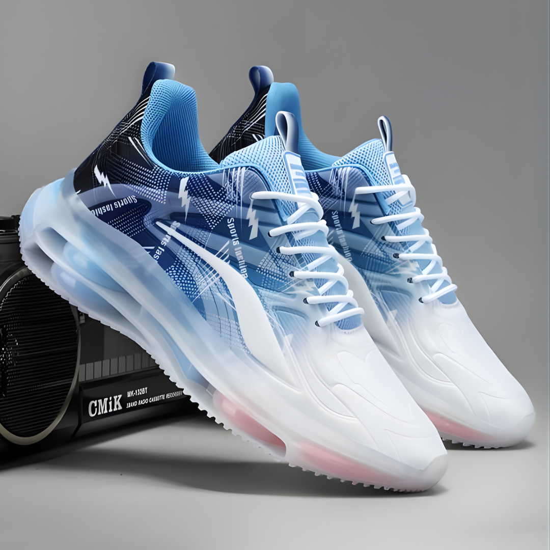 Zapatillas Deportivas con Diseño Colorblock