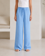 Pantalón Fluido de Corte Recto