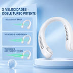 Ventilador Portátil de Cuello - Frescura cómoda en cualquier momento