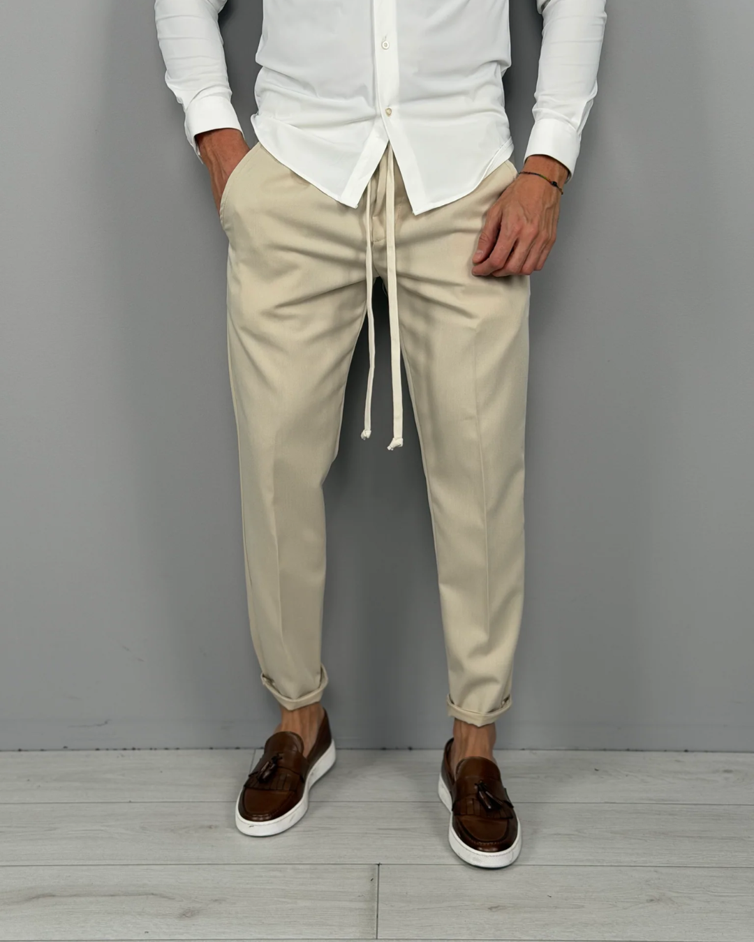 Pantalón Casual de Corte Estilizado para hombre®