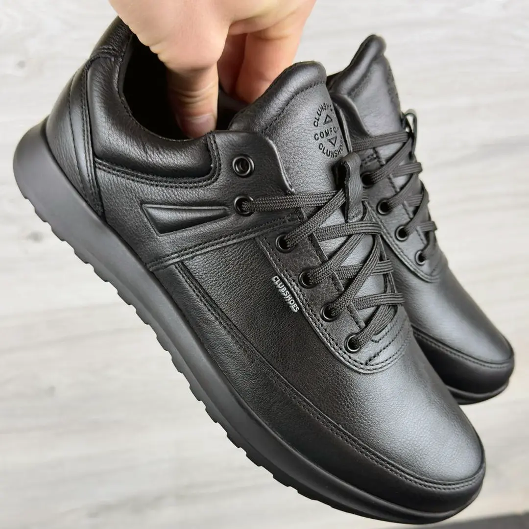 Zapatillas Urbanas de Cuero Natural para Hombre