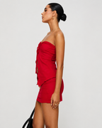 Conjunto de Falta y Top Strapless®